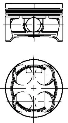 Поршень FAI AutoParts PK94-050