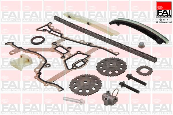 Paskirstymo grandinės komplektas FAI AutoParts TCK116