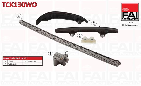 Timing Chain Kit FAI AutoParts TCK130WO