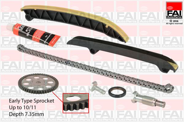 Timing Chain Kit FAI AutoParts TCK208