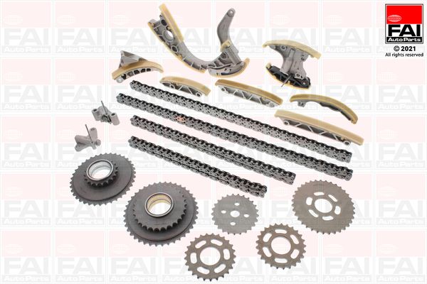 Комплект ланцюгів привода FAI AutoParts TCK217NG