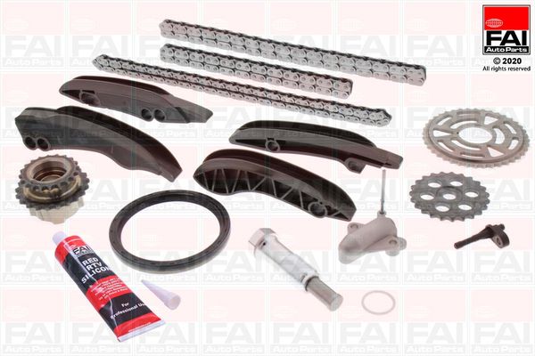 Комплект ланцюгів привода FAI AutoParts TCK333