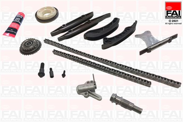 Комплект ланцюгів привода FAI AutoParts TCK338