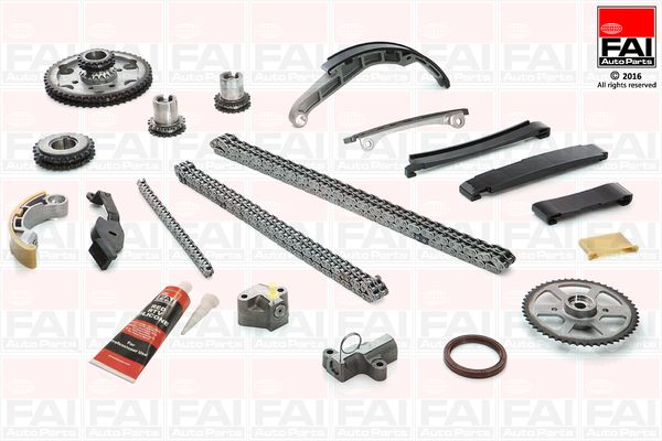 Комплект ланцюгів привода FAI AutoParts TCK41