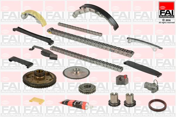 Комплект ланцюгів привода FAI AutoParts TCK41CRD