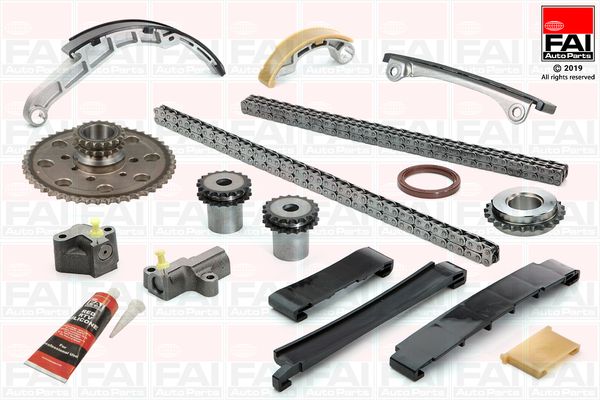 Комплект ланцюгів привода FAI AutoParts TCK42CRD