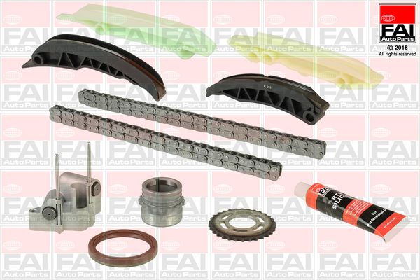 Комплект ланцюгів привода FAI AutoParts TCK74C