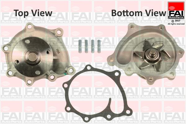 Vandens siurblys, variklio aušinimas FAI AutoParts WP6355