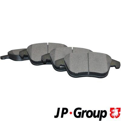 Brake Pad Set, disc brake JP GROUP 4163601510