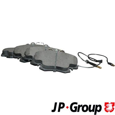 Brake Pad Set, disc brake JP GROUP 4163603110