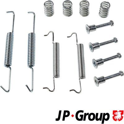Комплект приладдя, колодка стоянкового гальма JP GROUP 4163953310
