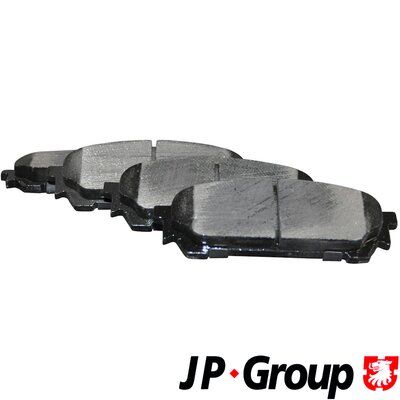 Brake Pad Set, disc brake JP GROUP 4663700210
