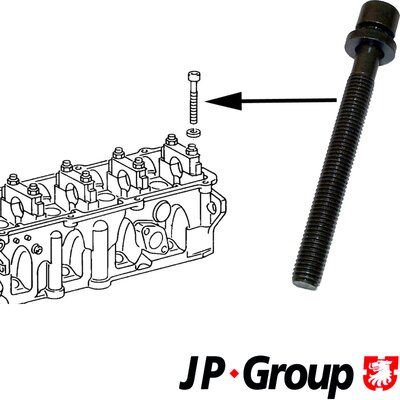 Cylinder Head Bolt JP GROUP 1111151800