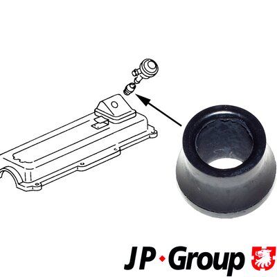 Gasket, crankcase ventilation JP GROUP 1112001300