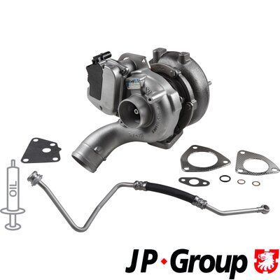 Chargeur, chargement (suralimenté/turbo) JP GROUP 1117800210