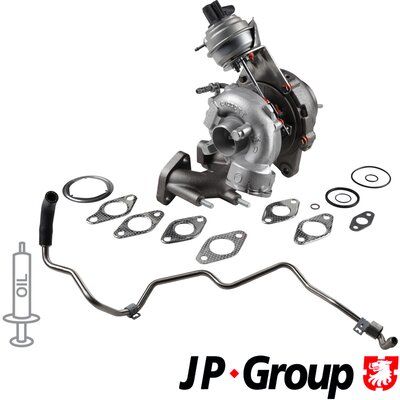 Charger, charging (supercharged/turbocharged) JP GROUP 1117800910