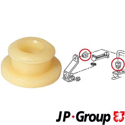 Bushing, selector/shift rod JP GROUP 1131500300