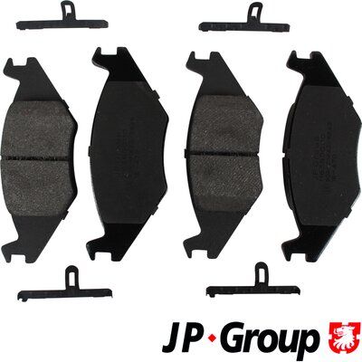 Brake Pad Set, disc brake JP GROUP 1163600110