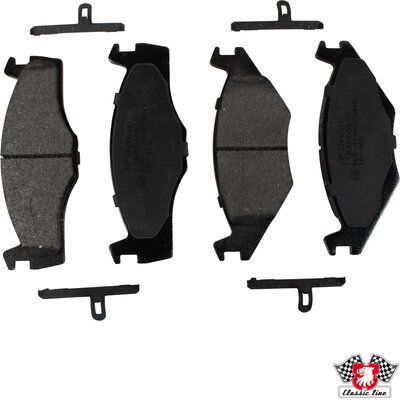 Brake Pad Set, disc brake JP GROUP 1163600510