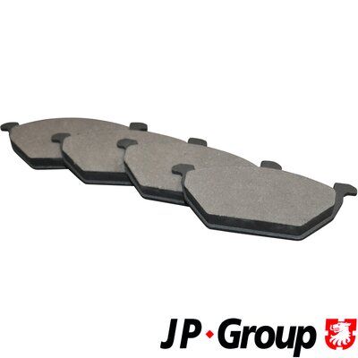 Brake Pad Set, disc brake JP GROUP 1163600910