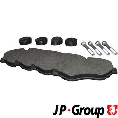 Brake Pad Set, disc brake JP GROUP 1163601710