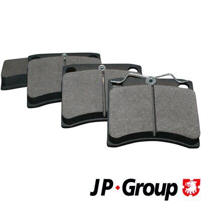 Комплект гальмівних накладок, дискове гальмо JP GROUP 1163606610