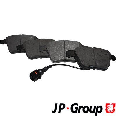 Brake Pad Set, disc brake JP GROUP 1163607810