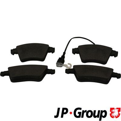 Brake Pad Set, disc brake JP GROUP 1163609010