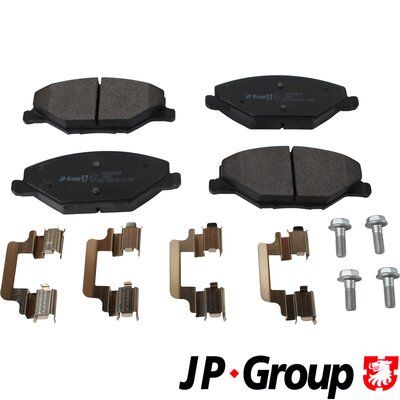 Brake Pad Set, disc brake JP GROUP 1163609910