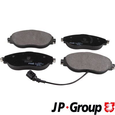 Brake Pad Set, disc brake JP GROUP 1163613310