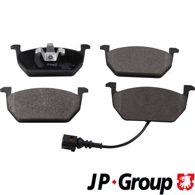 Brake Pad Set, disc brake JP GROUP 1163614010