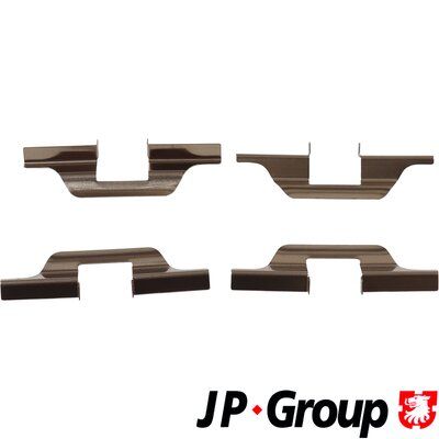 Accessory Kit, disc brake pad JP GROUP 1163650610