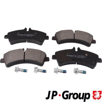 Brake Pad Set, disc brake JP GROUP 1163705710