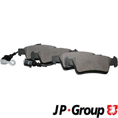 Brake Pad Set, disc brake JP GROUP 1163706710