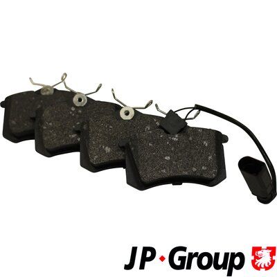 Brake Pad Set, disc brake JP GROUP 1163707410