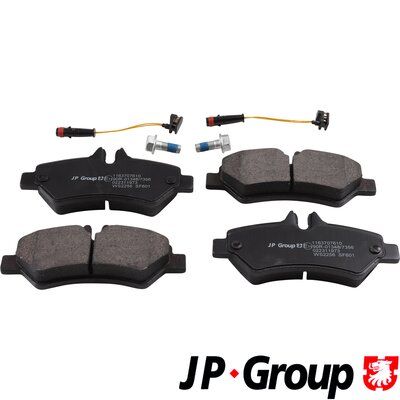 Brake Pad Set, disc brake JP GROUP 1163707610