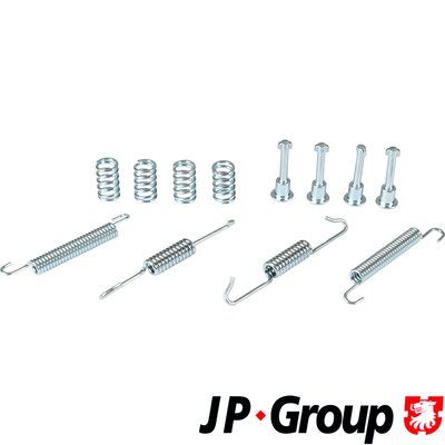 Accessory Kit, parking brake shoes JP GROUP 1163950110