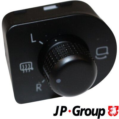 Switch, exterior rearview mirror adjustment JP GROUP 1196700600