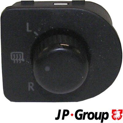 Switch, exterior rearview mirror adjustment JP GROUP 1196700900