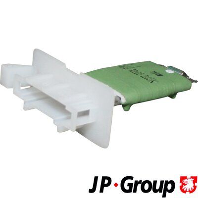 Resistor, interior blower JP GROUP 1196850600