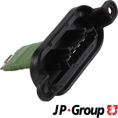 Resistor, interior blower JP GROUP 1196851300