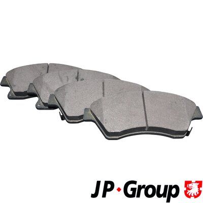 Brake Pad Set, disc brake JP GROUP 1263602510