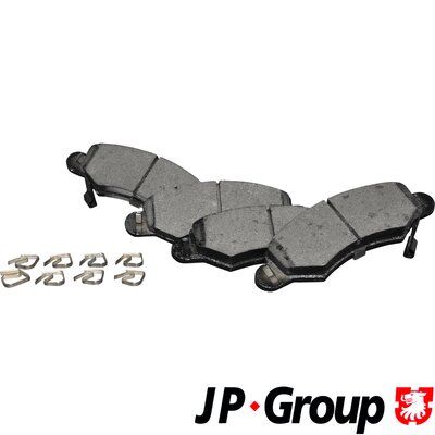 Brake Pad Set, disc brake JP GROUP 1263603010