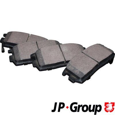 Brake Pad Set, disc brake JP GROUP 1263701410