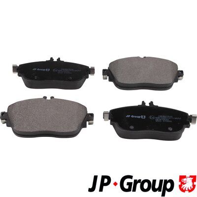 Brake Pad Set, disc brake JP GROUP 1363607010