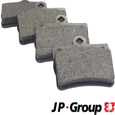 Brake Pad Set, disc brake JP GROUP 1363700710