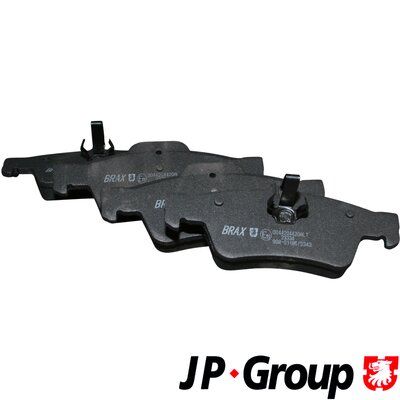 Brake Pad Set, disc brake JP GROUP 1363701010