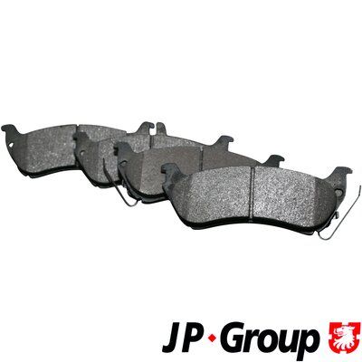 Brake Pad Set, disc brake JP GROUP 1363701110