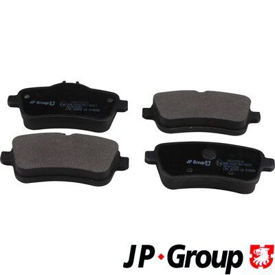 Brake Pad Set, disc brake JP GROUP 1363702610