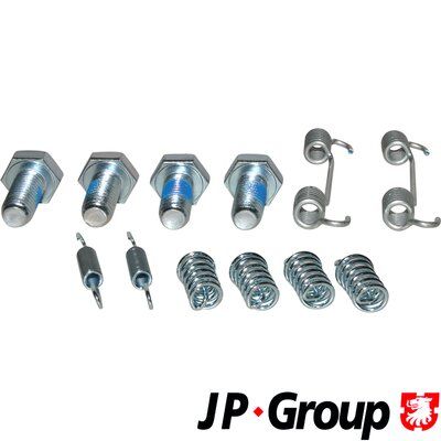 Accessory Kit, parking brake shoes JP GROUP 1363950110